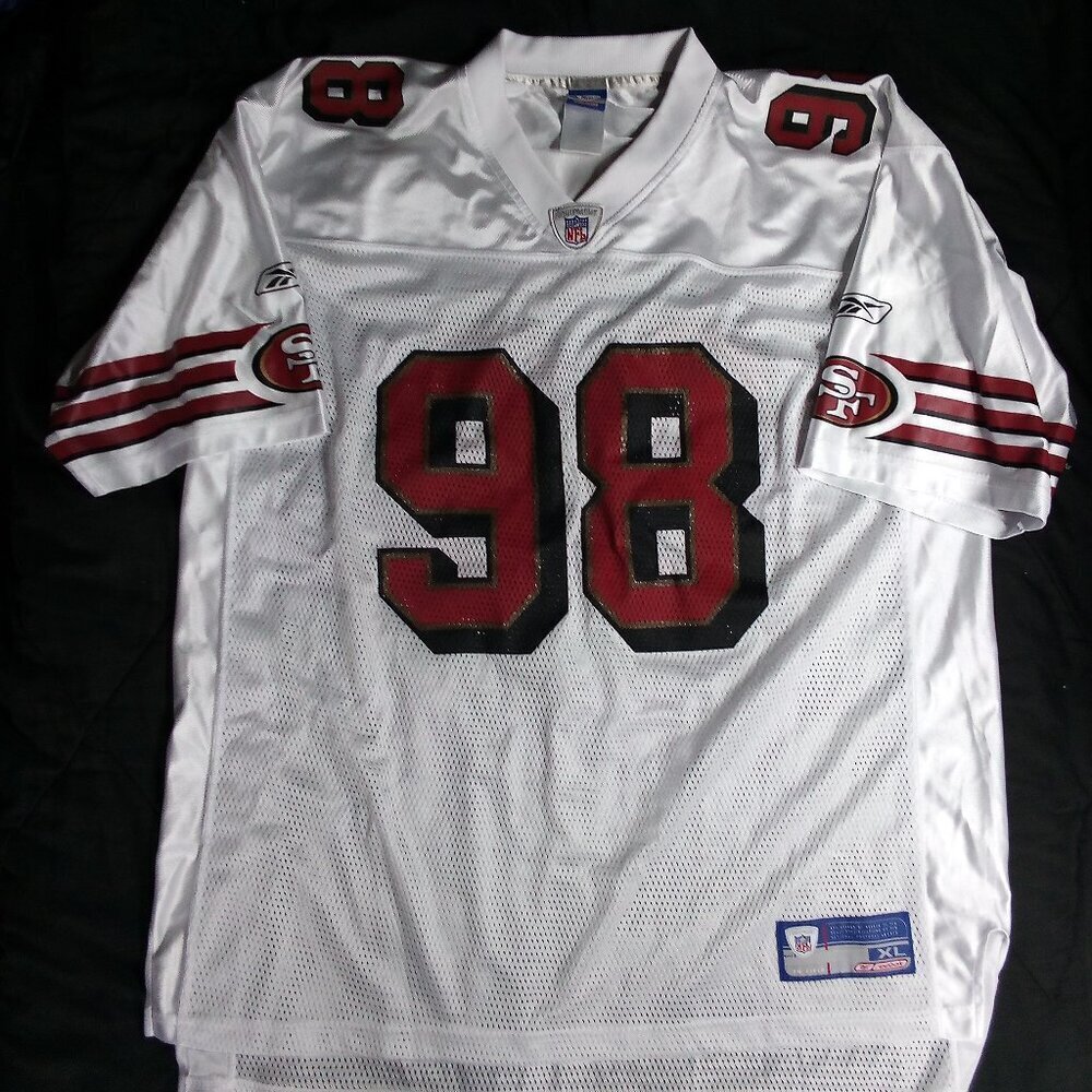 Reebok San Francisco 49ers Julian Peterson Football Jersey